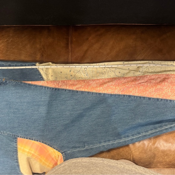 Three Bird Nest Blue Denim Overalls - Picture 8 of 11